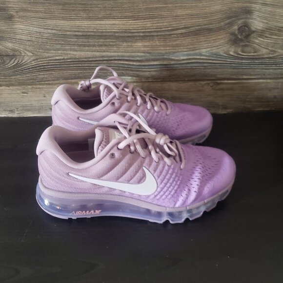 New Nike Air Max Purple Ombre Sneakers Womens 7.5 Lightweight Flymesh Supportive - Picture 8 of 9